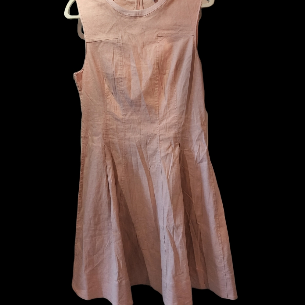 Theory Blush Pink Midi Dress